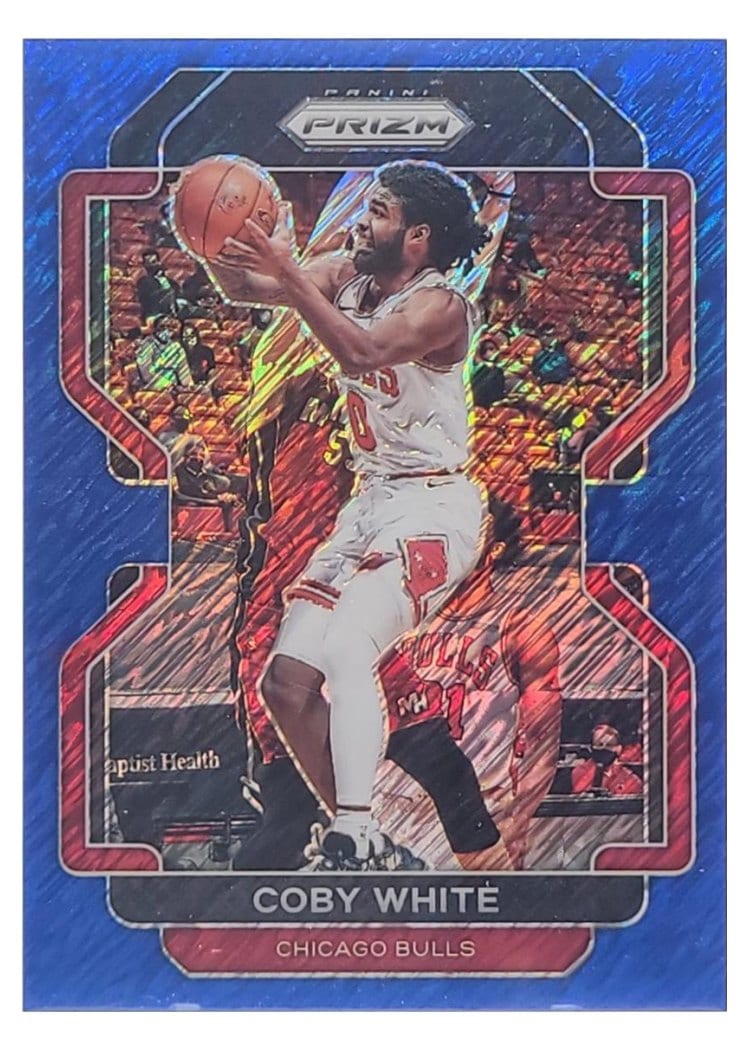 2021-22 Panini Prizm Base Set Coby White #143 card