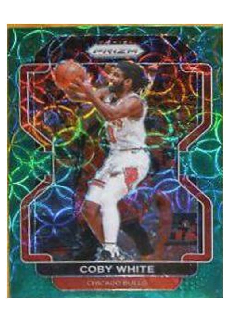 2021-22 Panini Prizm Base Set Coby White #143 card