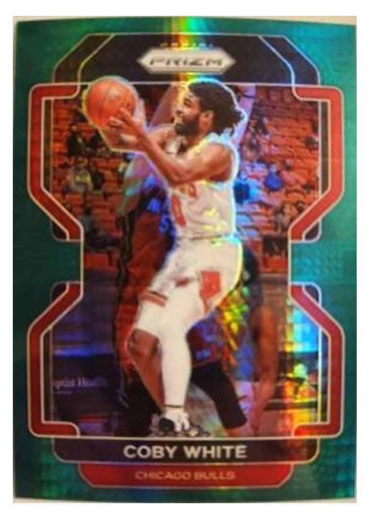 2021-22 Panini Prizm Base Set Coby White #143 card