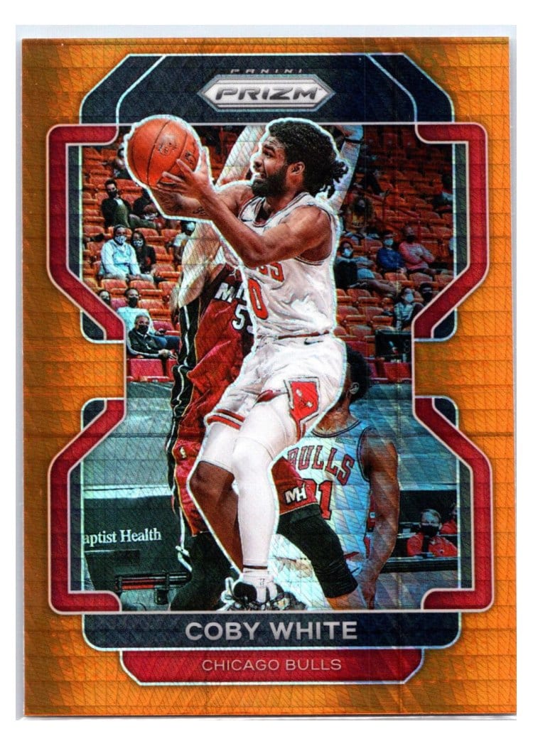 2021-22 Panini Prizm Base Set Coby White #143 card
