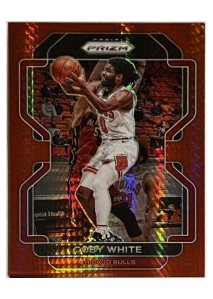 2021-22 Panini Prizm Base Set Coby White #143 card
