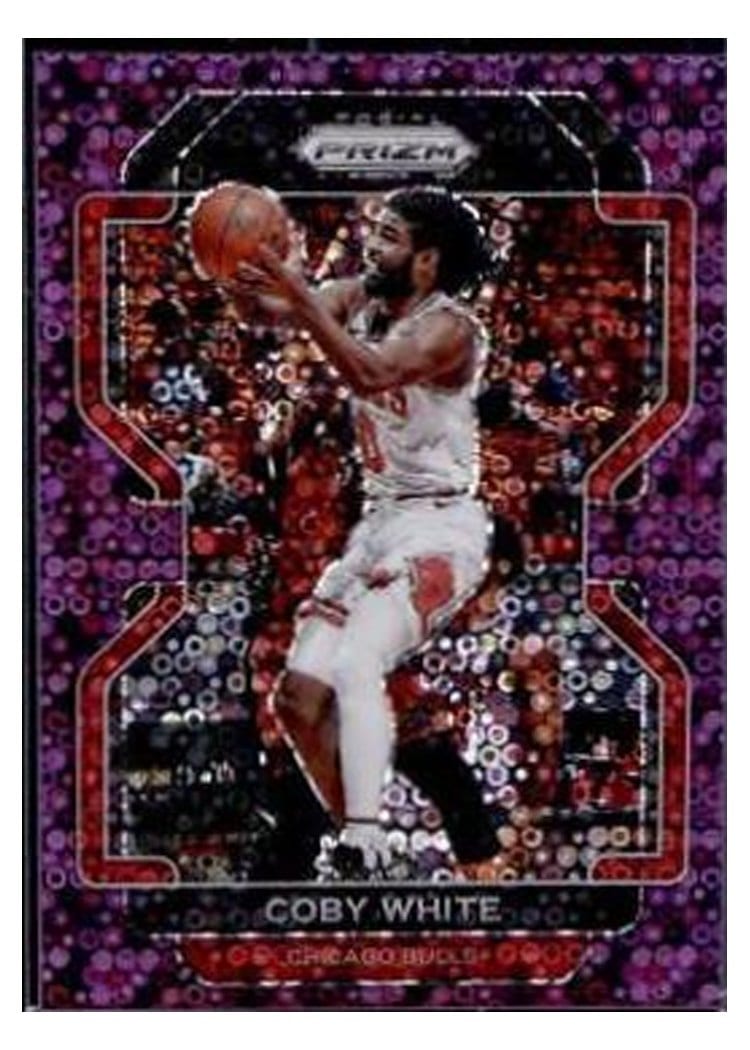 2021-22 Panini Prizm Base Set Coby White #143 card