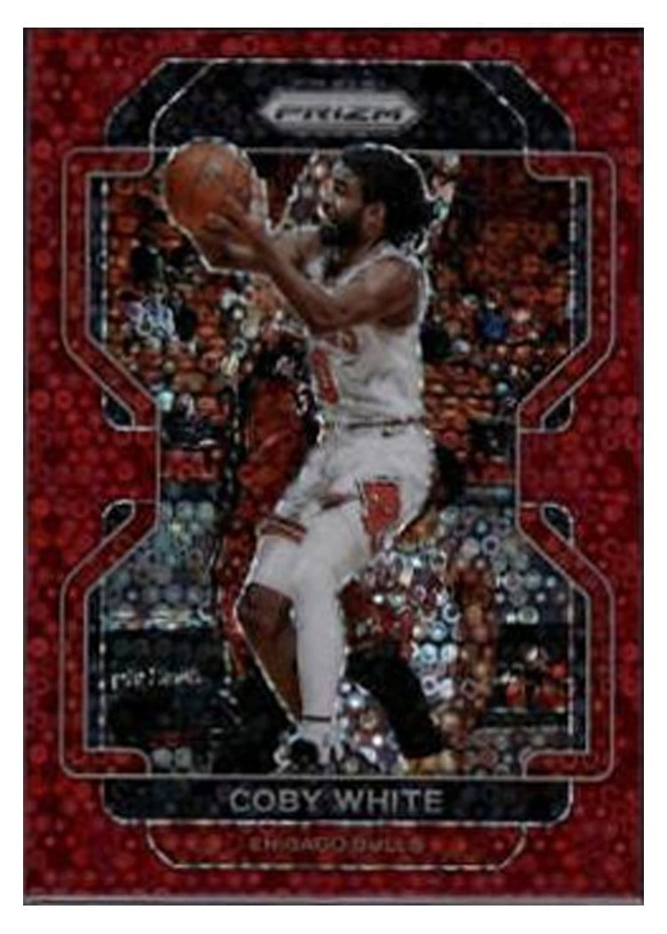 2021-22 Panini Prizm Base Set Coby White #143 card