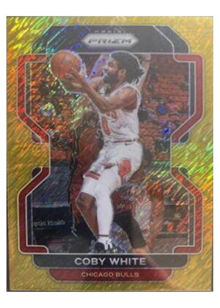 2021-22 Panini Prizm Base Set Coby White #143 card