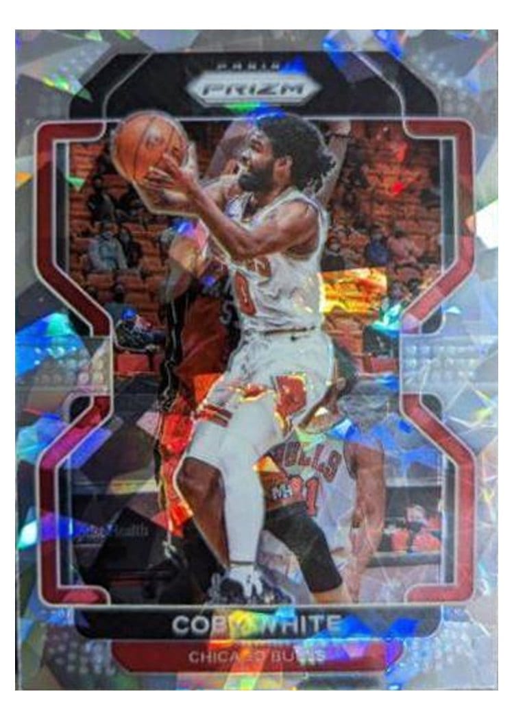 2021-22 Panini Prizm Base Set Coby White #143 card