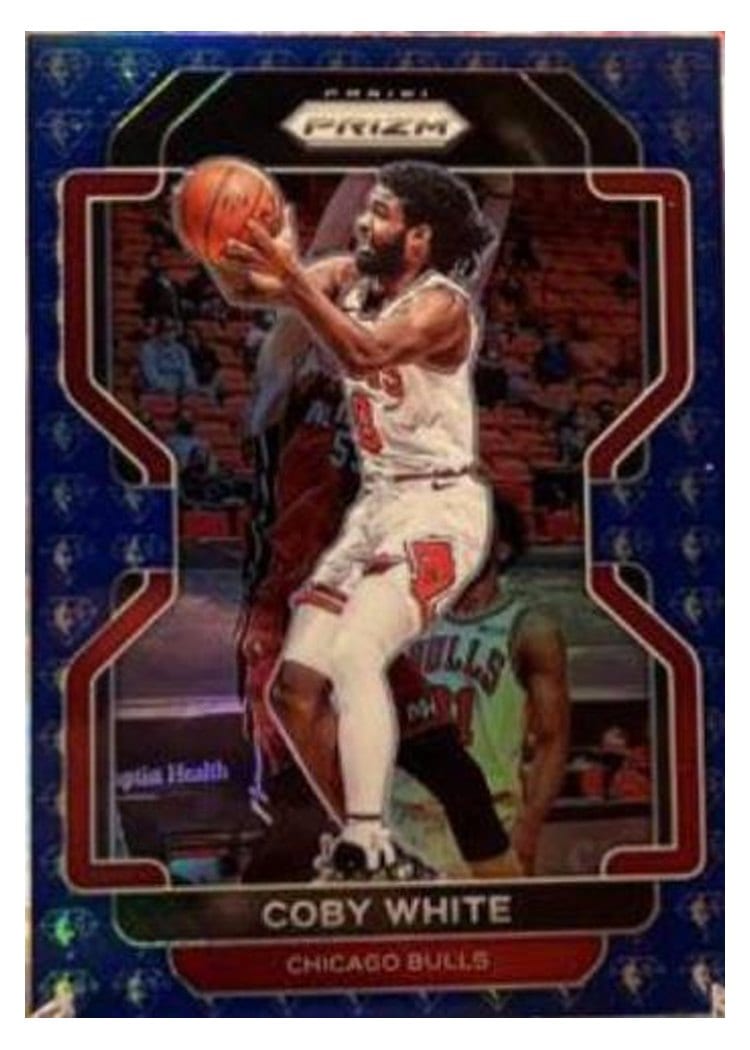 2021-22 Panini Prizm Base Set Coby White #143 card