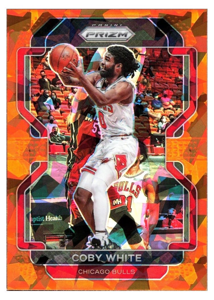 2021-22 Panini Prizm Base Set Coby White #143 card