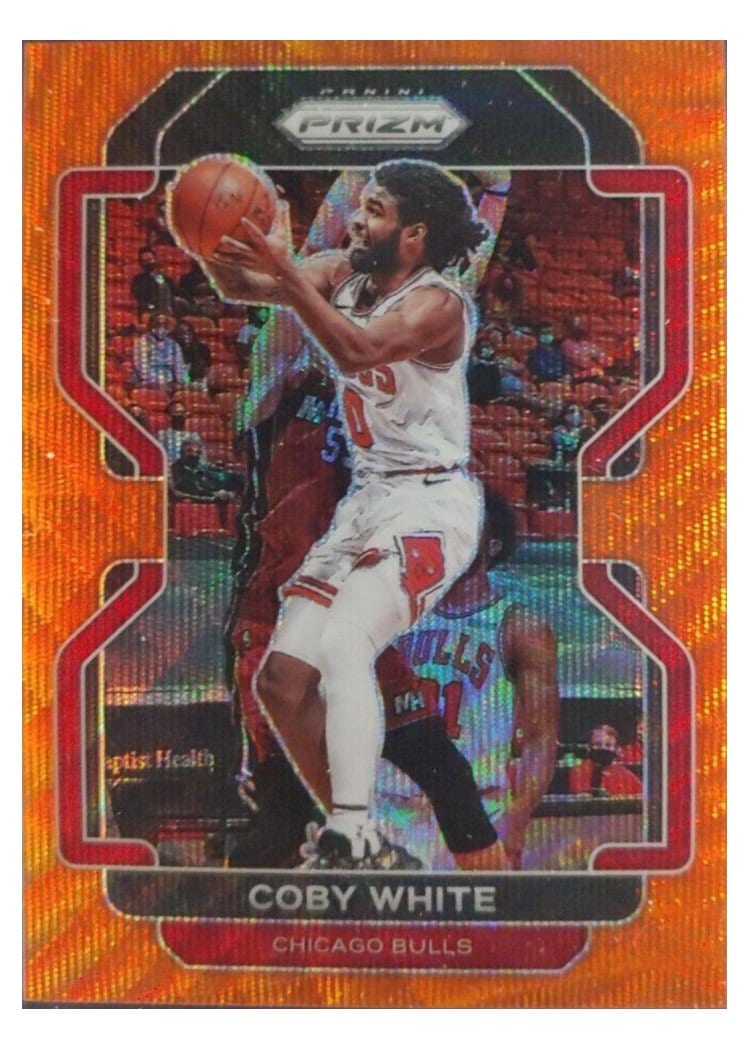 2021-22 Panini Prizm Base Set Coby White #143 card