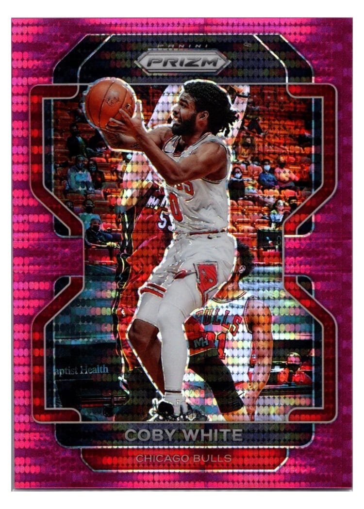 2021-22 Panini Prizm Base Set Coby White #143 card