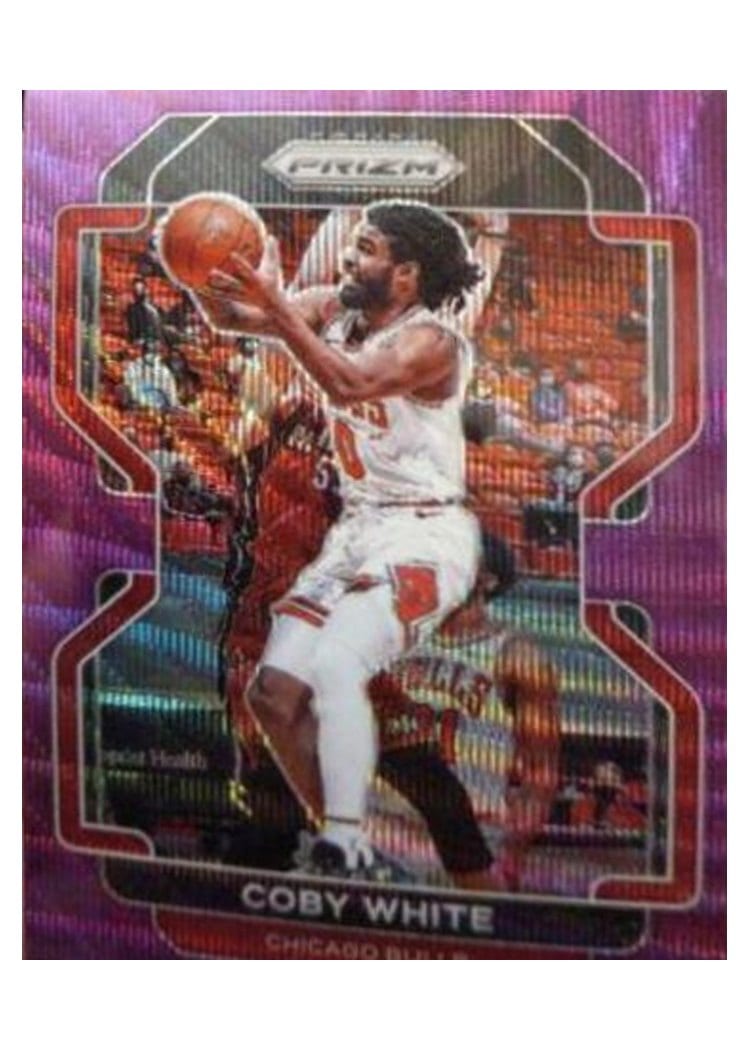 2021-22 Panini Prizm Base Set Coby White #143 card