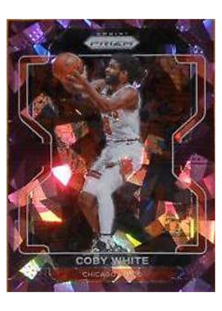2021-22 Panini Prizm Base Set Coby White Purple Ice Prizm #143 card