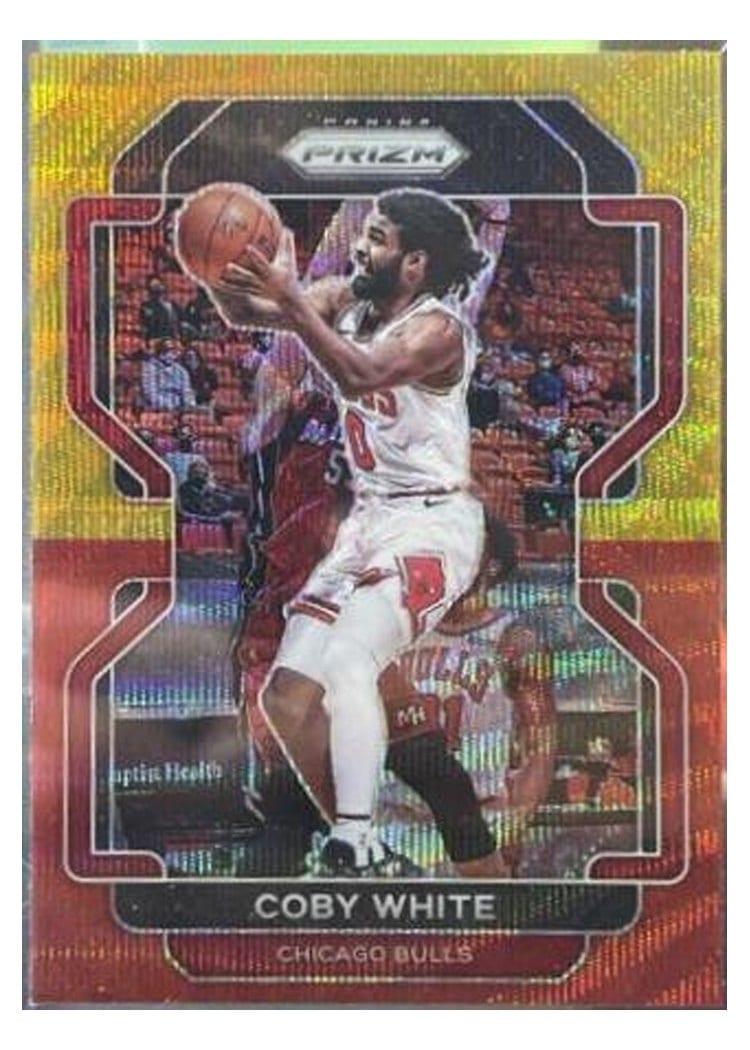 2021-22 Panini Prizm Base Set Coby White #143 card
