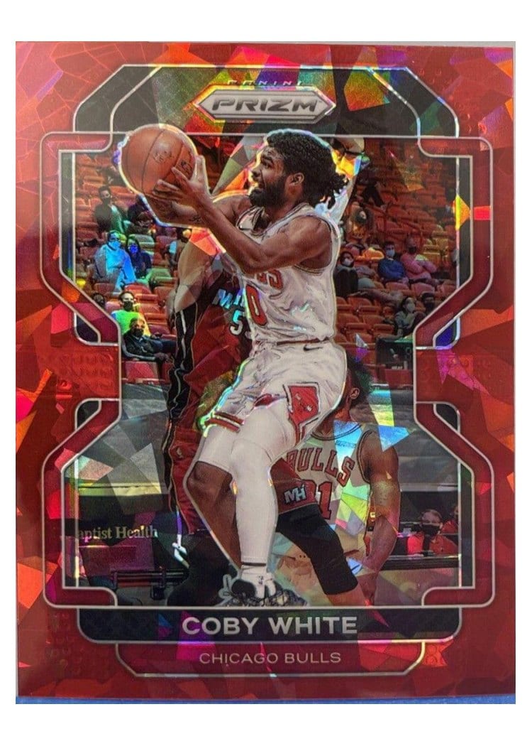 2021-22 Panini Prizm Base Set Coby White #143 card