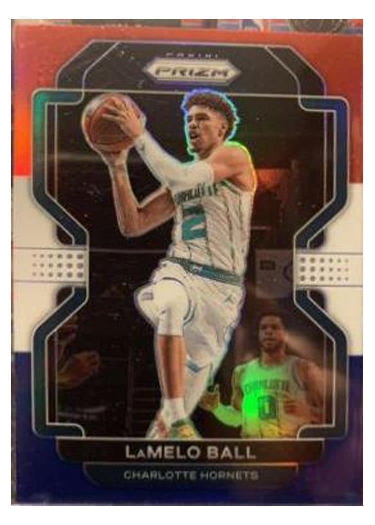 2021-22 Panini Prizm Base Set Coby White #143 card