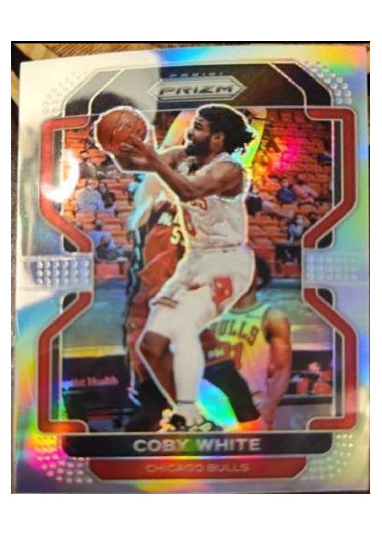 2021-22 Panini Prizm Base Set Coby White #143 card