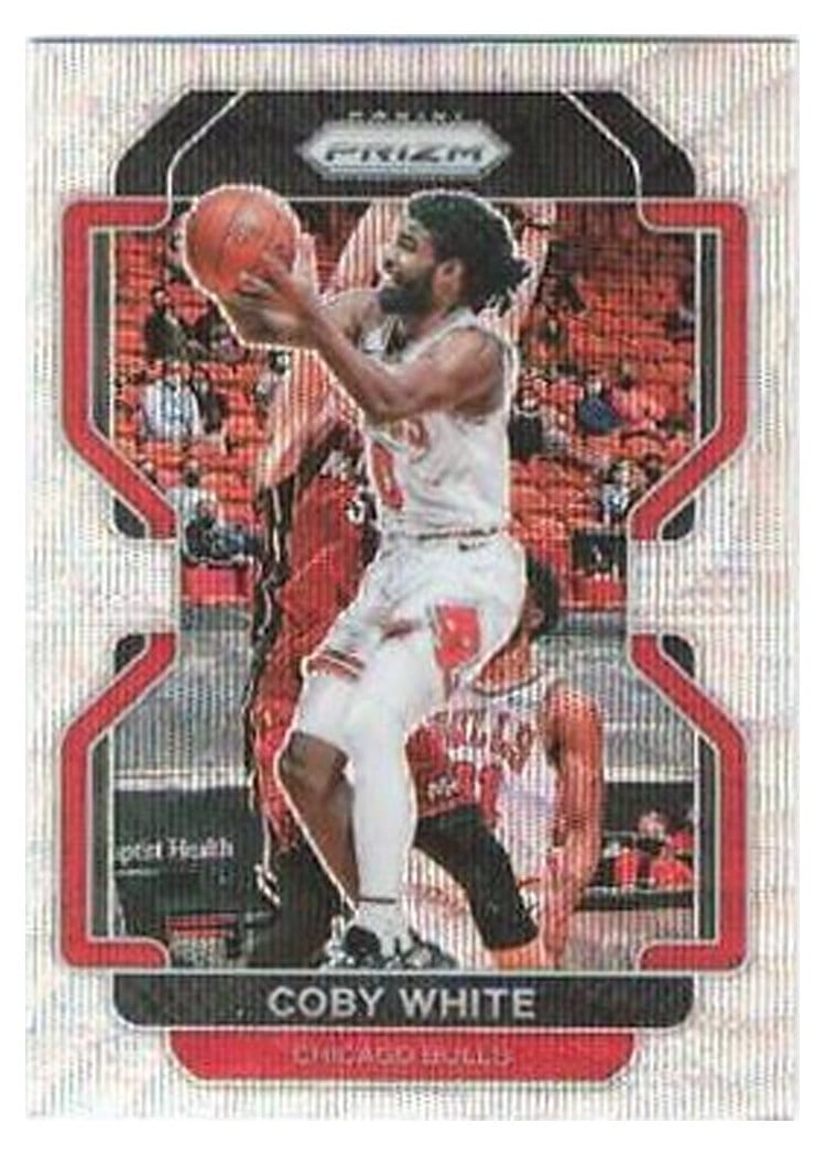 2021-22 Panini Prizm Base Set Coby White #143 card