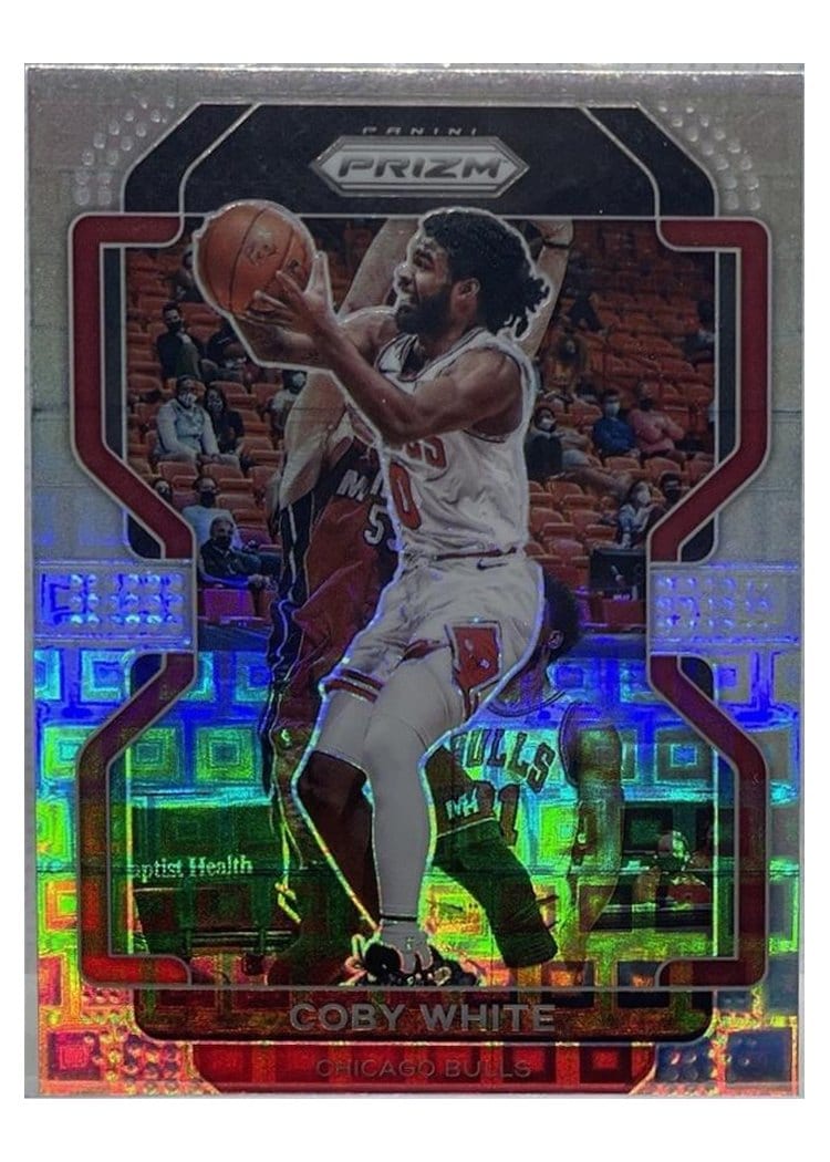 2021-22 Panini Prizm Base Set Coby White #143 card