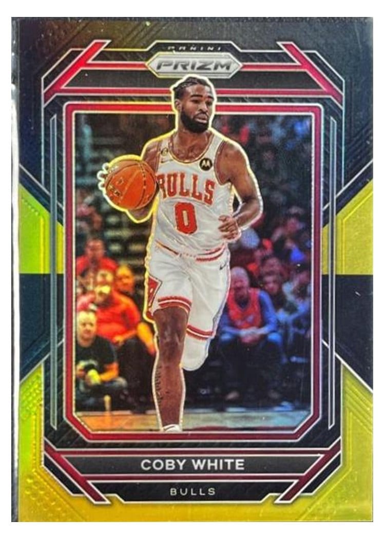 2022-23 Panini Prizm Base Set Coby White #71 card