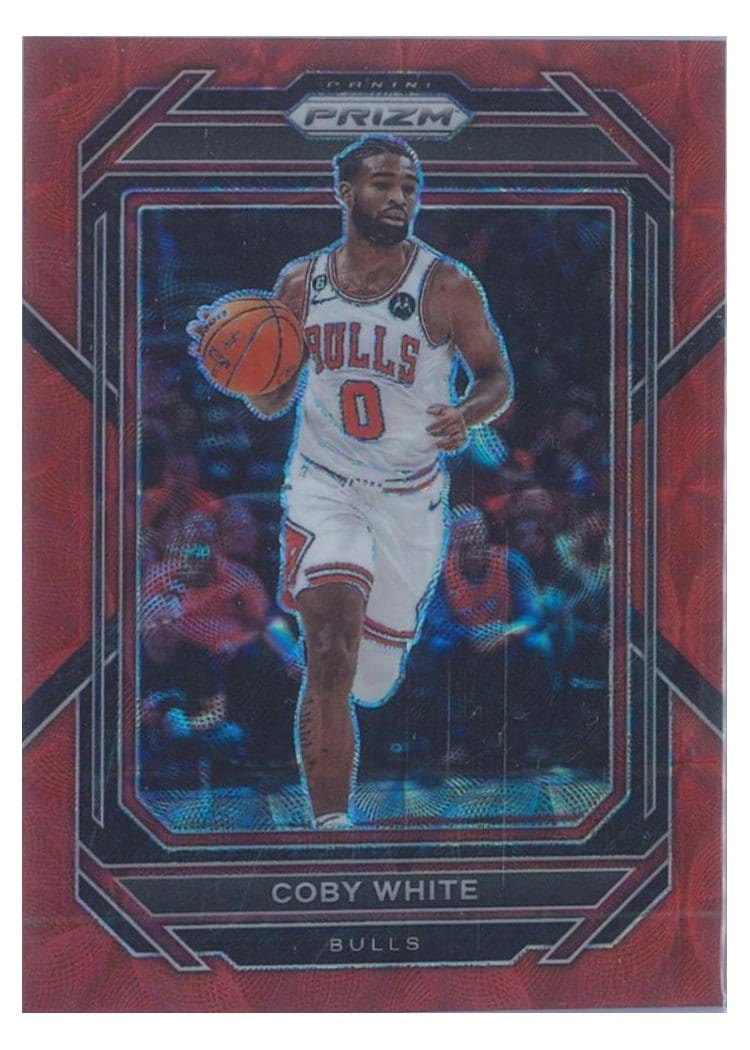 2022-23 Panini Prizm Base Set Coby White #71 card