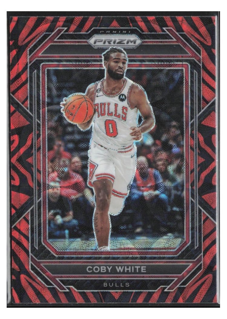 2022-23 Panini Prizm Base Set Coby White #71 card