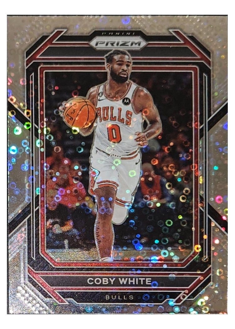 2022-23 Panini Prizm Base Set Coby White #71 card