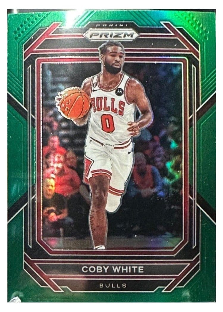 2022-23 Panini Prizm Base Set Coby White #71 card