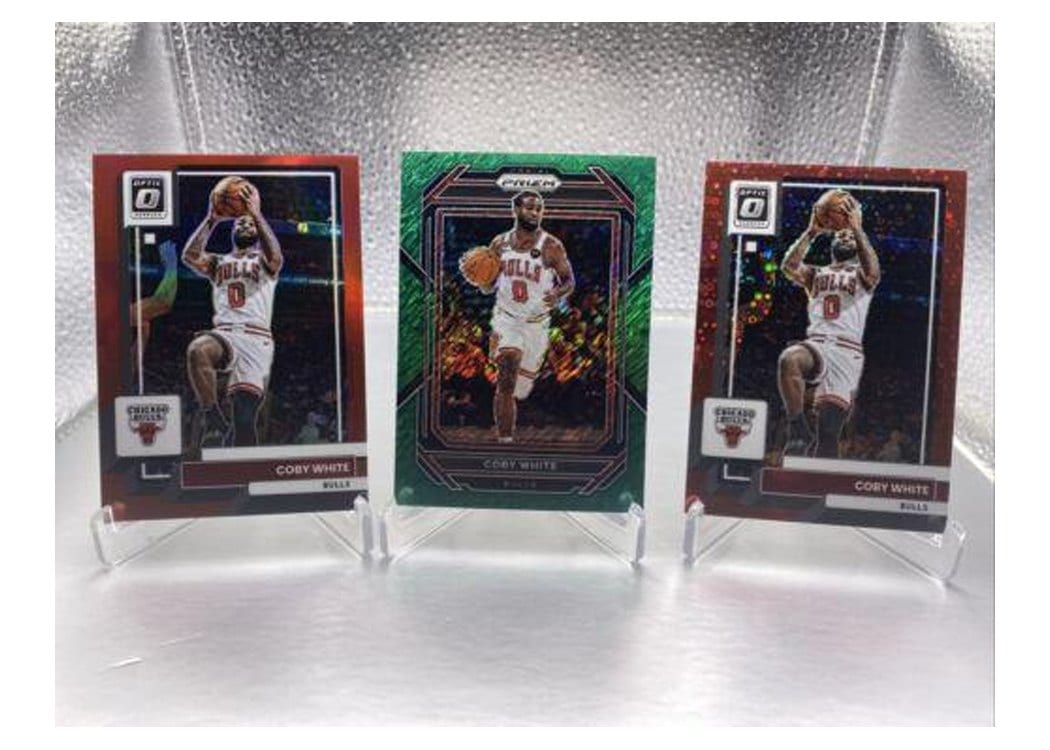 2022-23 Panini Prizm Base Set Coby White #71 card