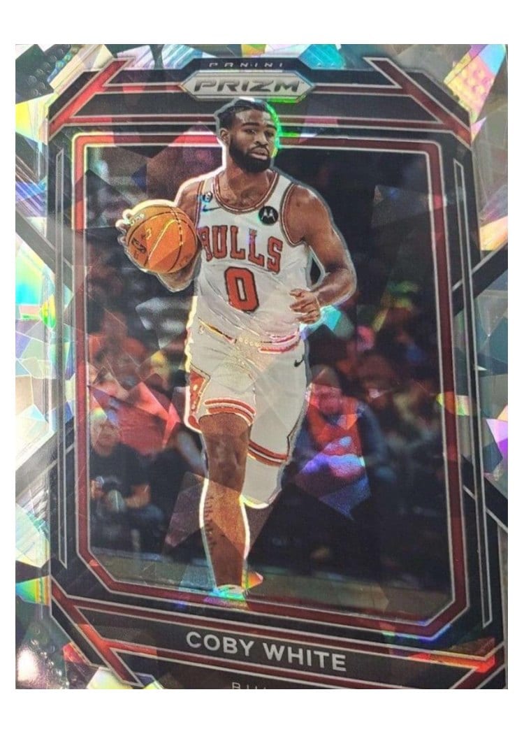 2022-23 Panini Prizm Base Set Coby White #71 card