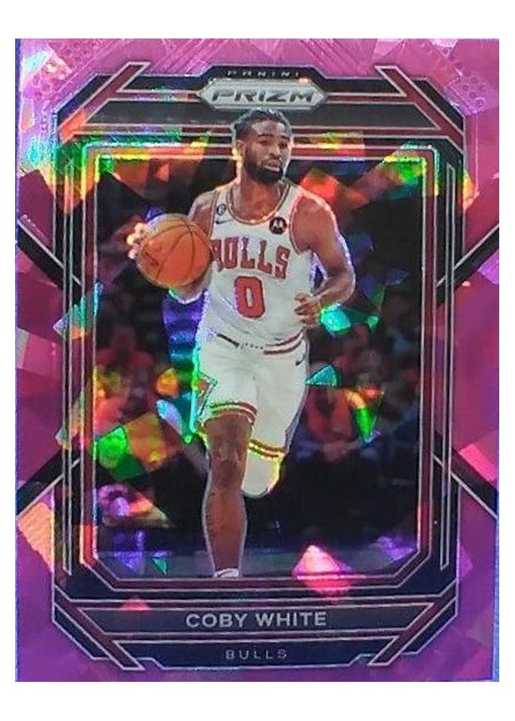 2022-23 Panini Prizm Base Set Coby White #71 card