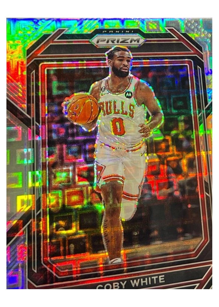 2022-23 Panini Prizm Base Set Coby White #71 card