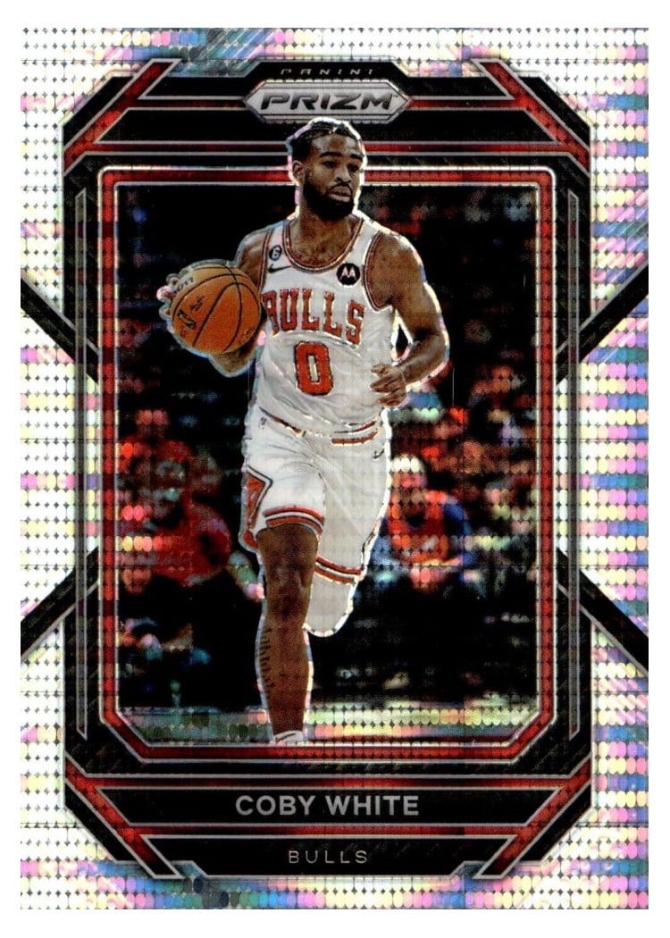 2022-23 Panini Prizm Base Set Coby White #71 card