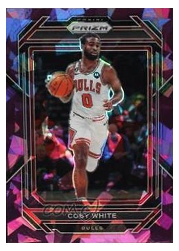 2022-23 Panini Prizm Base Set Coby White #71 card