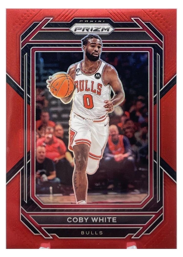 2022-23 Panini Prizm Base Set Coby White #71 card