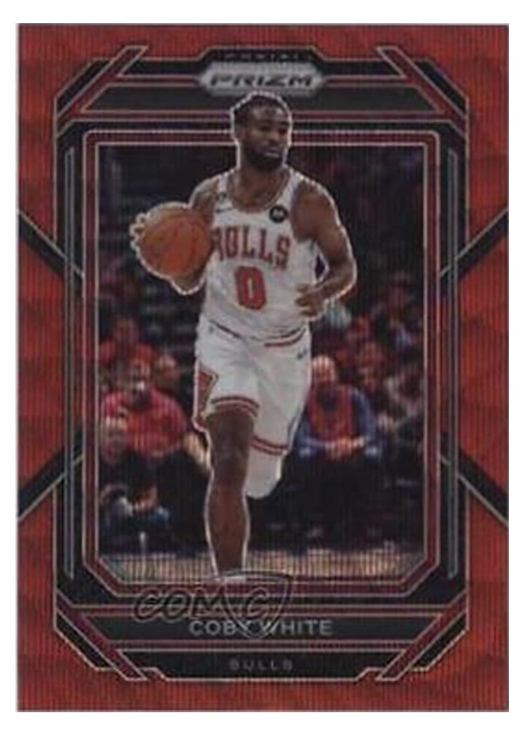 2022-23 Panini Prizm Base Set Coby White #71 card