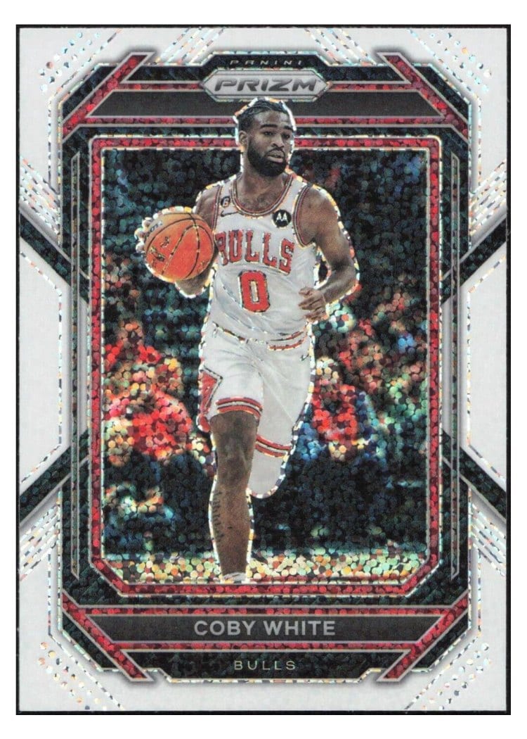 2022-23 Panini Prizm Base Set Coby White #71 card