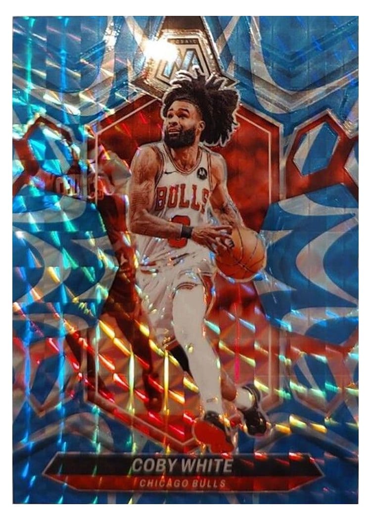 2023-24 Panini Mosaic Base Set Coby White #106 card