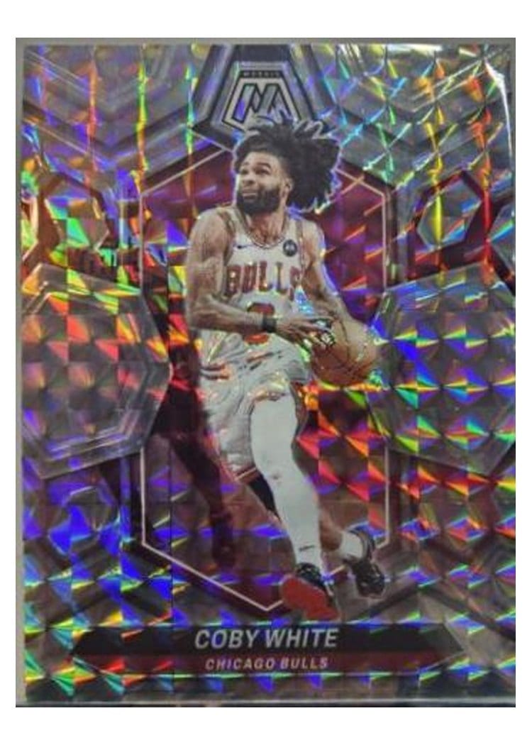 2023-24 Panini Mosaic Base Set Coby White #106 card