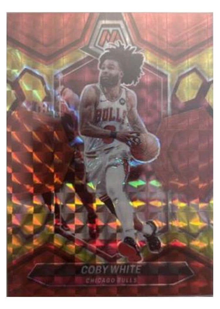 2023-24 Panini Mosaic Base Set Coby White #106 card
