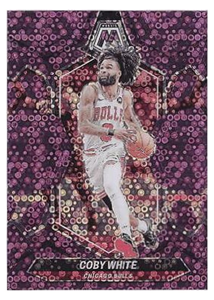 2023-24 Panini Mosaic Base Set Coby White #106 card
