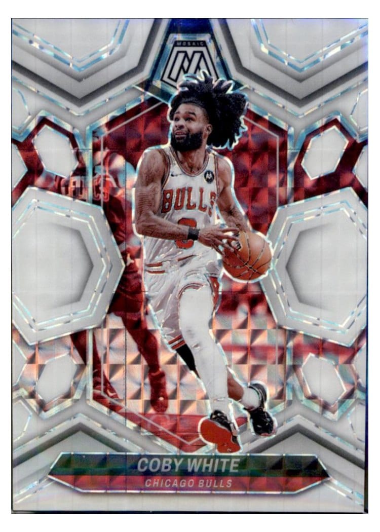 2023-24 Panini Mosaic Base Set Coby White #106 card