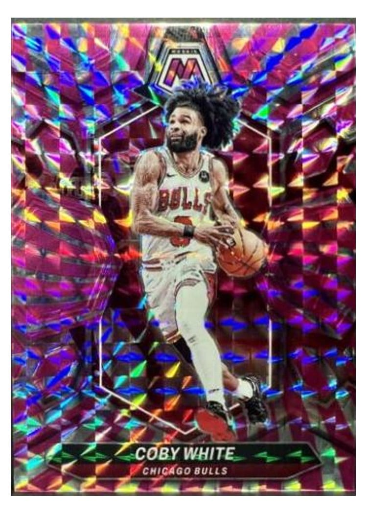 2023-24 Panini Mosaic Base Set Coby White #106 card