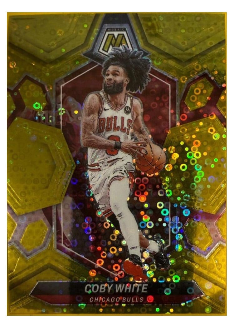 2023-24 Panini Mosaic Base Set Coby White #106 card
