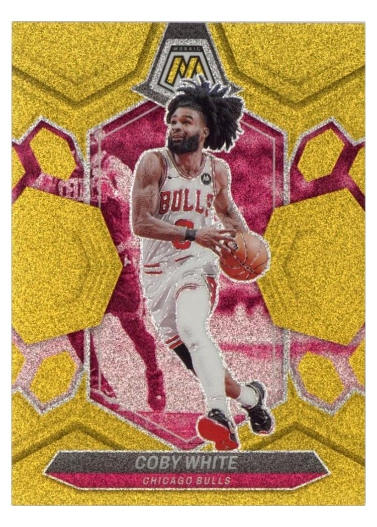 2023-24 Panini Mosaic Base Set Coby White #106 card