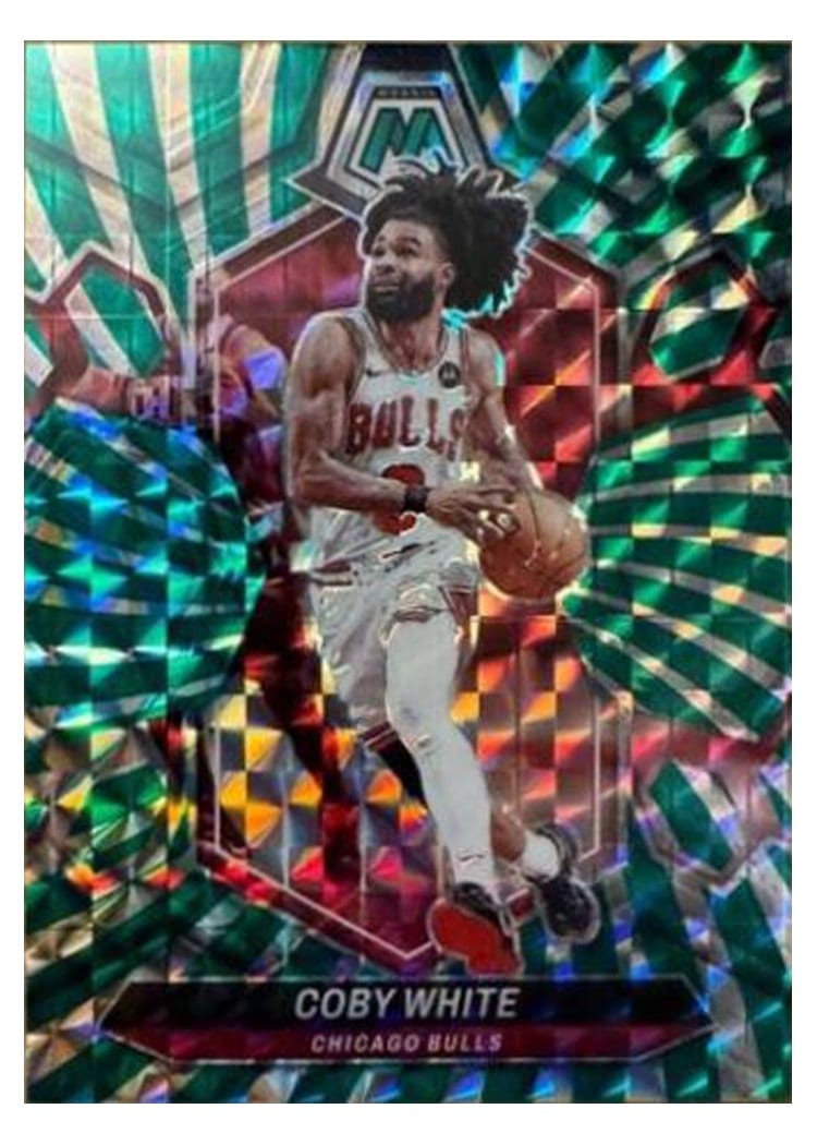 2023-24 Panini Mosaic Base Set Coby White #106 card