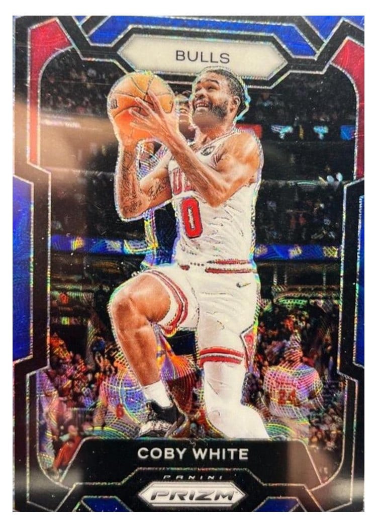 2023-24 Panini Prizm Base Set Coby White #239 card