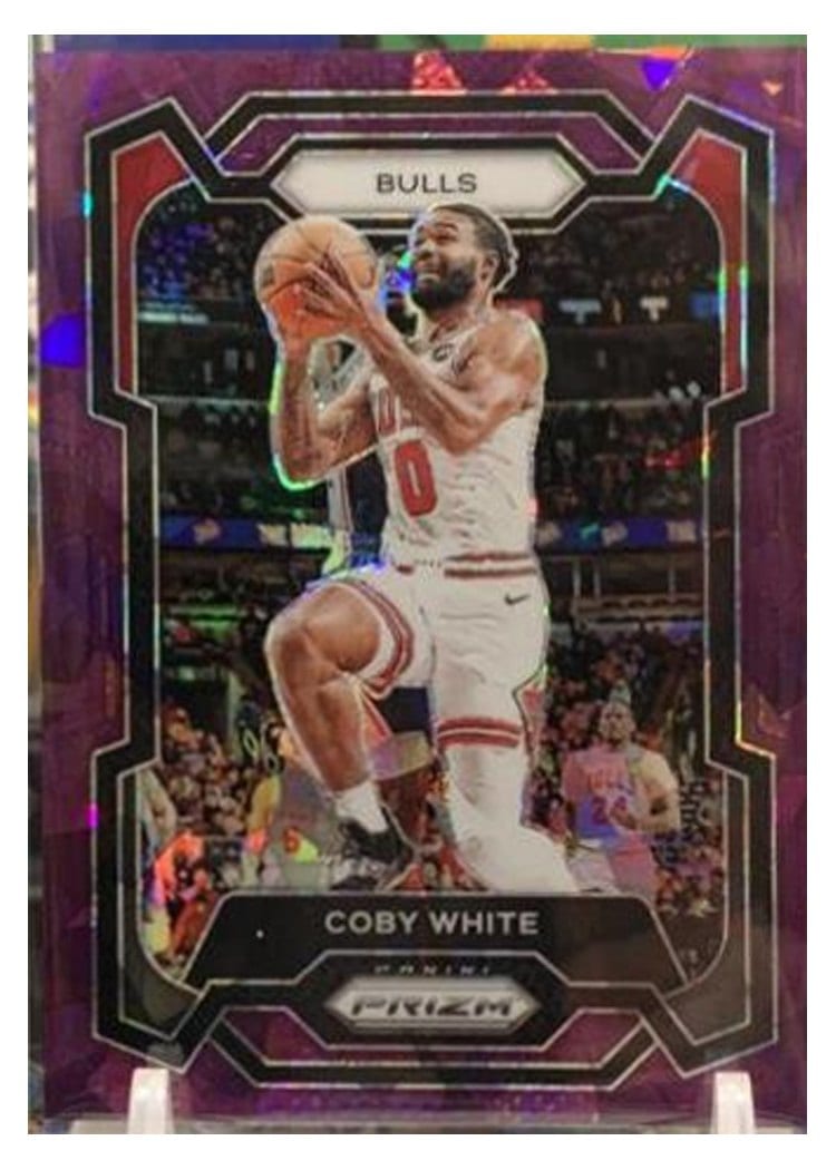 2023-24 Panini Prizm Base Set Coby White #239 card