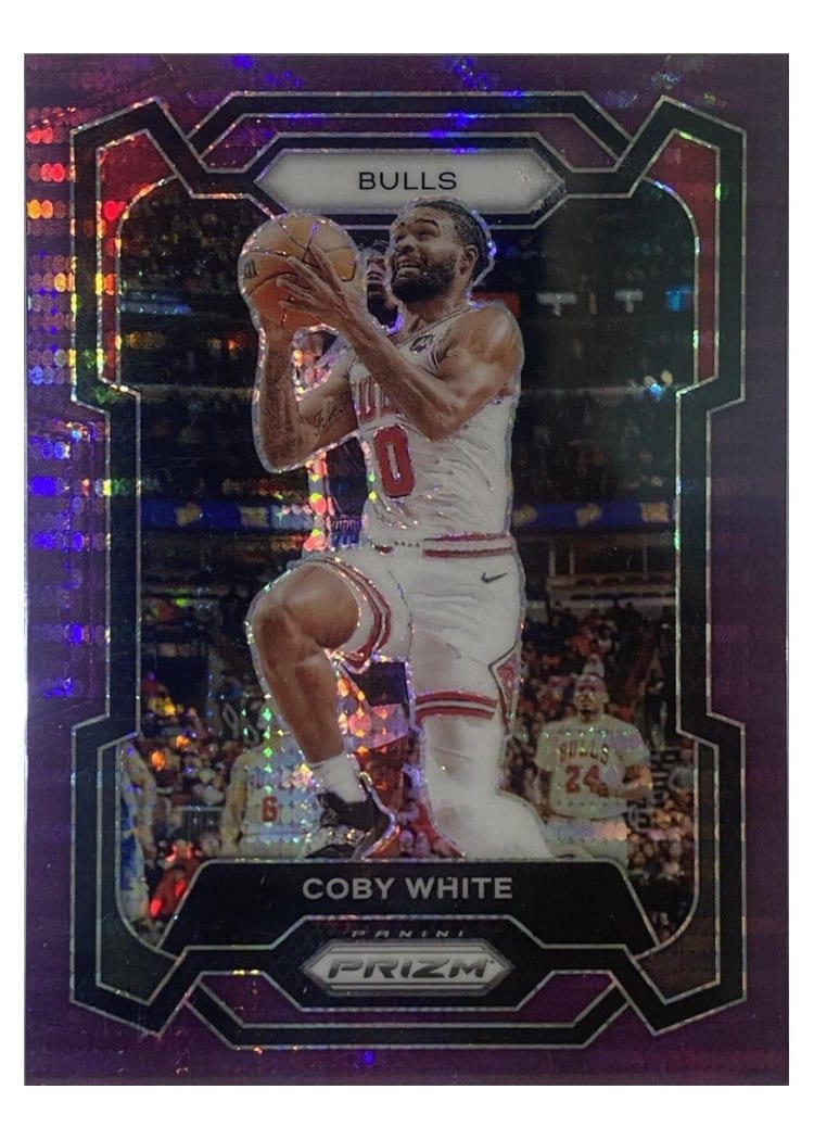 2023-24 Panini Prizm Base Set Coby White #239 card
