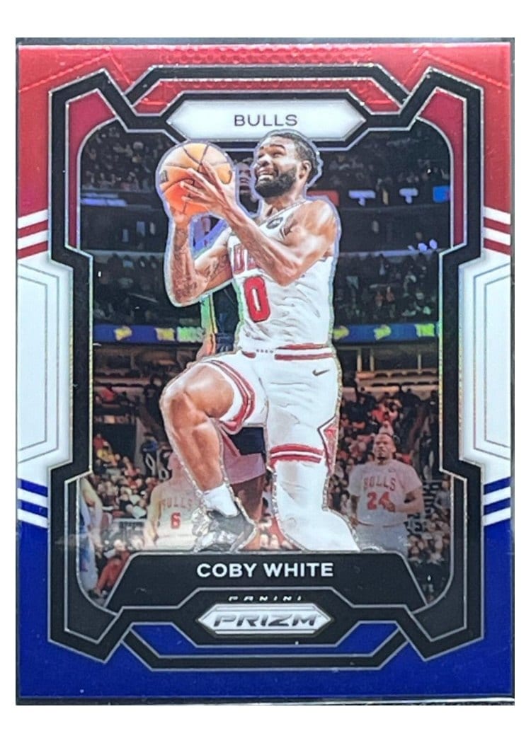 2023-24 Panini Prizm Base Set Coby White #239 card
