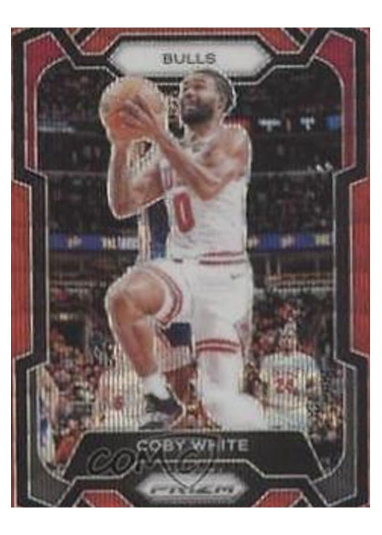 2023-24 Panini Prizm Base Set Coby White #239 card