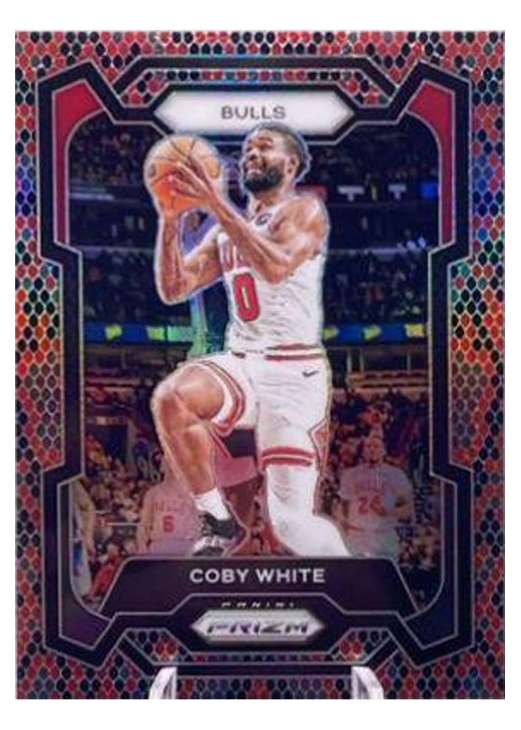 2023-24 Panini Prizm Base Set Coby White #239 card